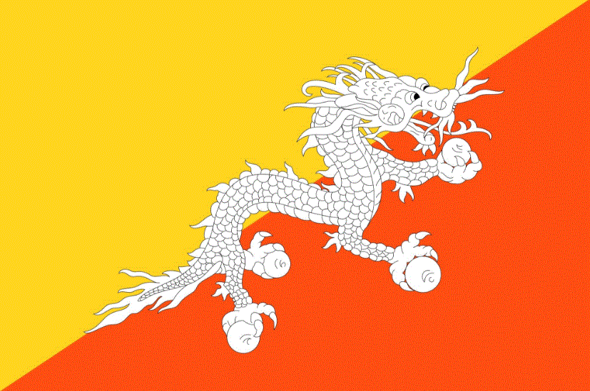 Bhutan flag