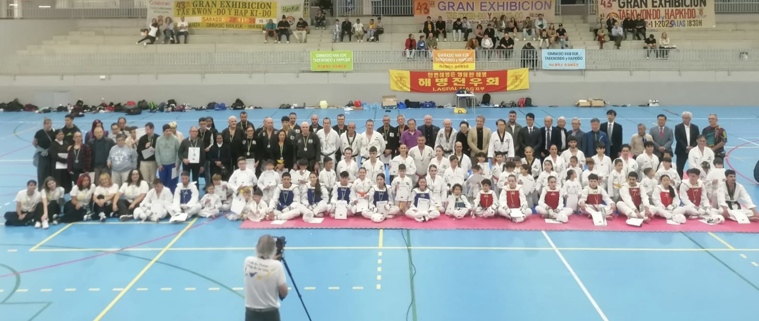 Participación en la 43.ª Gran Exhibición de Taekwondo y Hapkido  ​